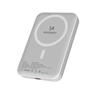 Powerbank magnetyczny bezprzewodowy Wozinsky 10 000 mAh MagSafe - Powerbanki - miniaturka - grafika 1