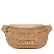 Torebki damskie - Saszetka nerka LOVE MOSCHINO JC4003PP0NLA0104 Beżowy - miniaturka - grafika 1