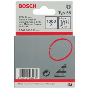 Bosch Zszywki Typ55 18/6mm 1000szt. - Zszywki - miniaturka - grafika 2