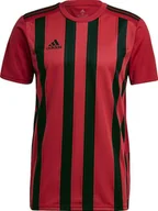 Koszulki męskie - Adidas Koszulka adidas STRIPED 21 JSY GV1381 GV1381 czerwony S - miniaturka - grafika 1