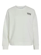 Bluzy damskie - Vila Bluza "Vimaldea" w kolorze jasnoszarym - miniaturka - grafika 1