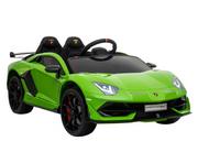 Pojazdy elektryczne dla dzieci - Super-Toys ORYGINALNE LAMBORGHINI SVJ PEŁNA OPCJA MIĘKKIE KOŁA MIĘKKIE SIEDZENIE/HL328 HL-328-ZIELONY - miniaturka - grafika 1