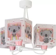 Lampy sufitowe - Dalber Koala lampa wisząca 3-punktowa różowa 63267S 63267S - miniaturka - grafika 1