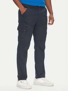 Aeronautica Militare Spodnie materiałowe 251PA1662CT3526 Granatowy Regular Fit - Spodnie męskie - miniaturka - grafika 1