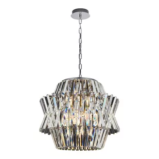 Żyrandol CROWN CHROME 12xE14 - Lampy sufitowe - miniaturka - grafika 1