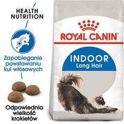 Sucha karma dla kotów - Royal Canin Indoor Long Hair 35 0,4 kg - miniaturka - grafika 1