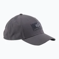 Czapki damskie - Czapka z daszkiem Alpha Industries VLC vintage grey - miniaturka - grafika 1