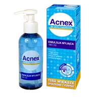 Kosmetyki do mycia twarzy - Acnex Emulsja myjąca z olejkiem z drzewa herbacianego 140ml Farmina - miniaturka - grafika 1
