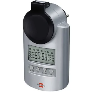 Brennenstuhl Brennenstuhl Programator czasowy elektroniczny 16A 3680W tygodniowy Primera Line DT IP44 1507491 - Systemy inteligentnych domów - miniaturka - grafika 1
