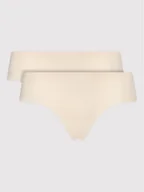 Majtki damskie - Puma Komplet 2 par fig klasycznych Everyday 935023 Różowy - miniaturka - grafika 1