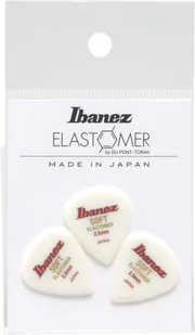 Ibanez Zestaw 3 kostek elastomerowych - Soft (BELJ1ST25) BELJ1ST25 - Kostki gitarowe - miniaturka - grafika 1