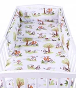 Pościel dla dzieci - BabyLux Pościel Do Łóżeczka 120x60 Dziecięca Niemowlęca 120X90 cm 6EL N132 - miniaturka - grafika 1