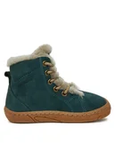 Buty dla dziewczynek - Froddo Trzewiki Minni Suede Laces G2110140-5 S Turkusowy - miniaturka - grafika 1