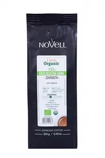 CAFES NOVELL Kawa ziarnista I love Organic BIO 250g - Kawa - miniaturka - grafika 1