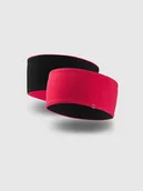 Czapki dla dzieci - 4F Opaska dziecięca - czerwona Uniwersalny - miniaturka - grafika 1