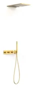 Zestawy prysznicowe - Zestaw podtynkowy TRES B-system 24-K Złoto 30725305OR - miniaturka - grafika 1