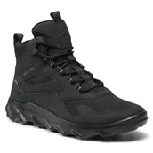 Buty trekkingowe męskie - Trekkingi ECCO Mx Low Mid Gtx Tex GORE-TEX 82022451052 Czarny - miniaturka - grafika 1