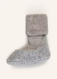Falke Skarpety Antypoślizgowe Cosyshoe Z Wełny Merino grau - Skarpetki damskie - miniaturka - grafika 1