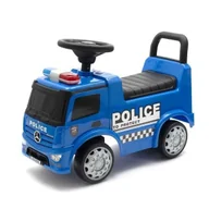 Jeździki dla dzieci - Jeździk Mercedes Police niebieski dźwięk - miniaturka - grafika 1