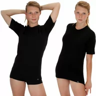 Koszulki sportowe damskie - COOL T-shirt z krótkim rękawem - damski .S .ciemnoniebieski - miniaturka - grafika 1