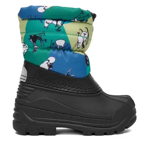 Śniegowce Reima 5400024M-85B1 Zielony - Buty dla chłopców - miniaturka - grafika 1