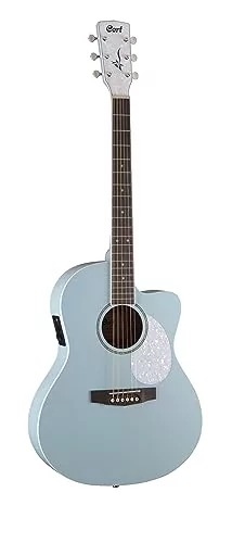 Cort Jade Classic - Gitara elektroakustyczna serii JADE - Błękitne niebo otwarte pory (+hous)