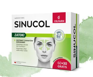 SINUCOL Zatoki Colfarm 60 +30 sztuk - Przeziębienie i grypa - miniaturka - grafika 1