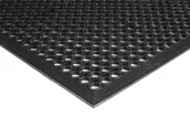 Podnóżki, podpórki, podkładki - B2B Partner Mata gumowa z wyraźną antypoślizgową powierzchnią RPN03002 - miniaturka - grafika 1