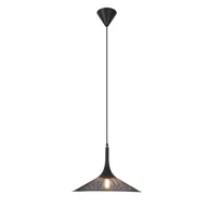 Lampy sufitowe - Czarna metalowa lampa wisząca w stylu loft - L2-R31 - miniaturka - grafika 1