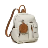 Torebki damskie - Abbacino Iris, Plecak damski, Beżowy - miniaturka - grafika 1