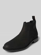 Botki męskie - Buty chelsea ze skóry z detalem z logo model ‘Bonifacio’ - miniaturka - grafika 1