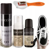 Środki do obuwia i ubrań - CZARNY ZESTAW DO RENOWACJI OCHRONY ZAMSZU NUBUKU - miniaturka - grafika 1