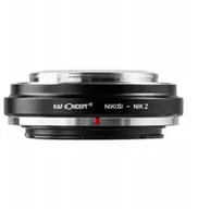 Tulejki, adaptery, redukcje do aparatów - Redukcja Adapter K&f Do Nikon Z Z-mount Na Obiektyw Nikkor Ai Ai-s Af Af-s / Kf06.432 - miniaturka - grafika 1