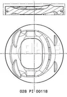 Silnik - akcesoria - Tłok Mahle 028 PI 00118 001 - miniaturka - grafika 1