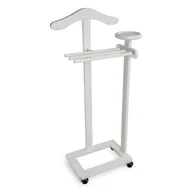 Wieszaki i stojaki - ARREDAMENTI ITALIA arreda menti Italia Pan sługa do sypialni antimo, drewno  kolor: biały "AR-IT Il CUORE del Legno" 18-N - miniaturka - grafika 1