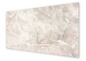 Dekoracje domu - Panel kuchenny HOMEPRINT Beżowy marmur dekoracyjny 120x60 cm - miniaturka - grafika 1