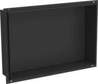Półki łazienkowe - Mexen X-Wall-NR półka wnękowa bez kołnierza 45 x 30 cm, czarna - 1971453010 - miniaturka - grafika 1