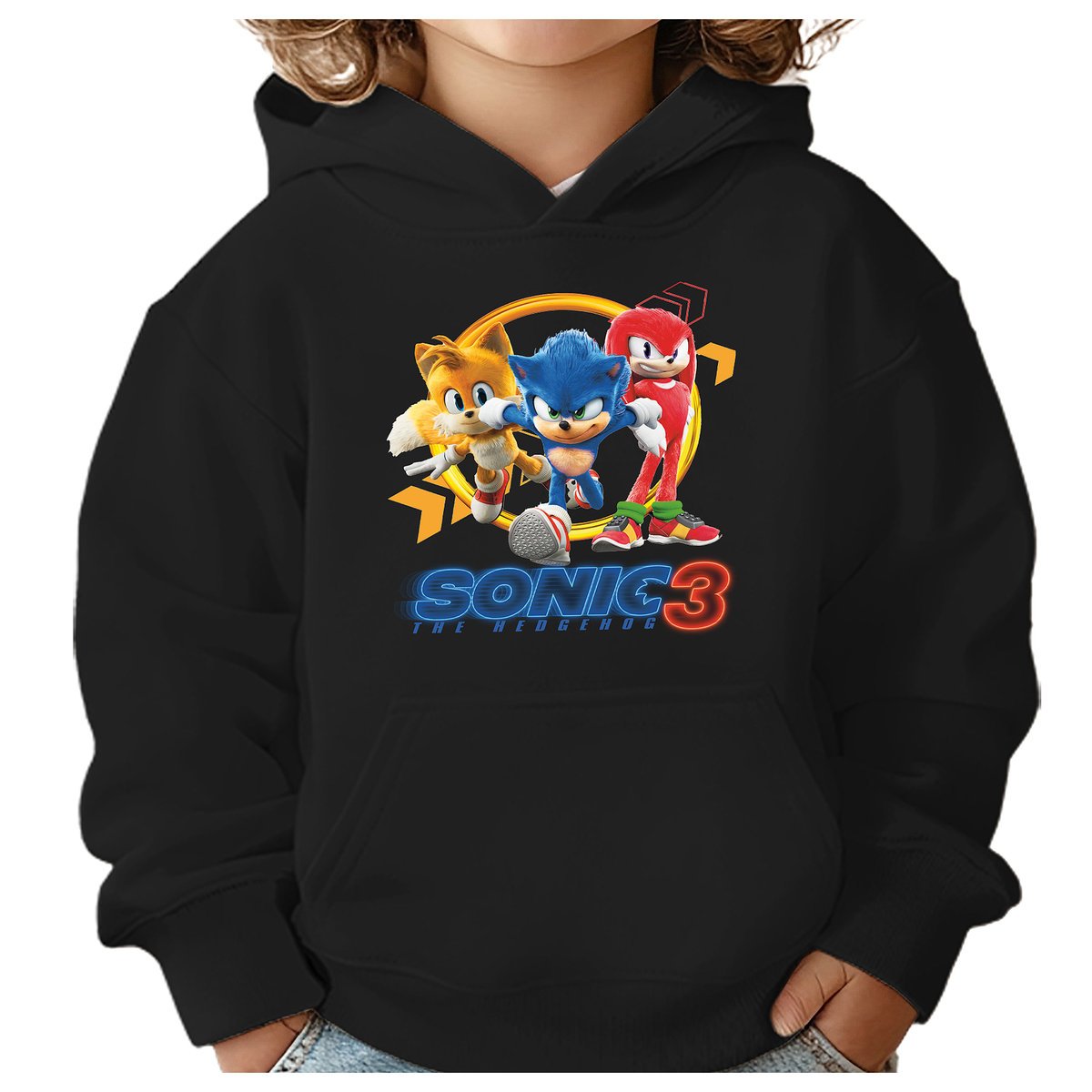 BLUZA DZIECIĘCA SONIC 3 122-128 CHŁOPIĘCA DZIEWCZĘCA PREZENT