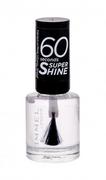 Lakiery do paznokci - Rimmel Lakier do paznokci 60 Second Nailpolish   740 Clear - miniaturka - grafika 1