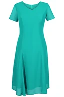 Sukienki - Sukienka FSU1047 TURKUSOWY CIEMNY - Fokus - miniaturka - grafika 1