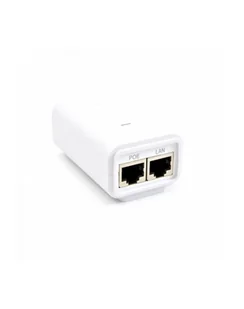 ubiquiti Adapter PoE 48 VDC 0.32A U-POE-af - Adaptery i przejściówki - miniaturka - grafika 1