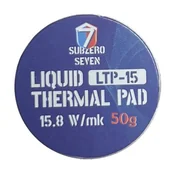 Chłodzenie procesora - Płynny termopad 50g SUBZERO SEVEN LTP15 15.8 W/mk podkładka termicznaPłynny termopad 50g SUBZERO SEVEN LTP15 15.8 W/mk podkładka termiczna Płynny te.. - miniaturka - grafika 1