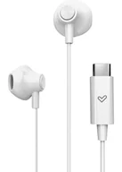 Słuchawki - Energy Sistem EasyPods  USB Type-C Biały - miniaturka - grafika 1