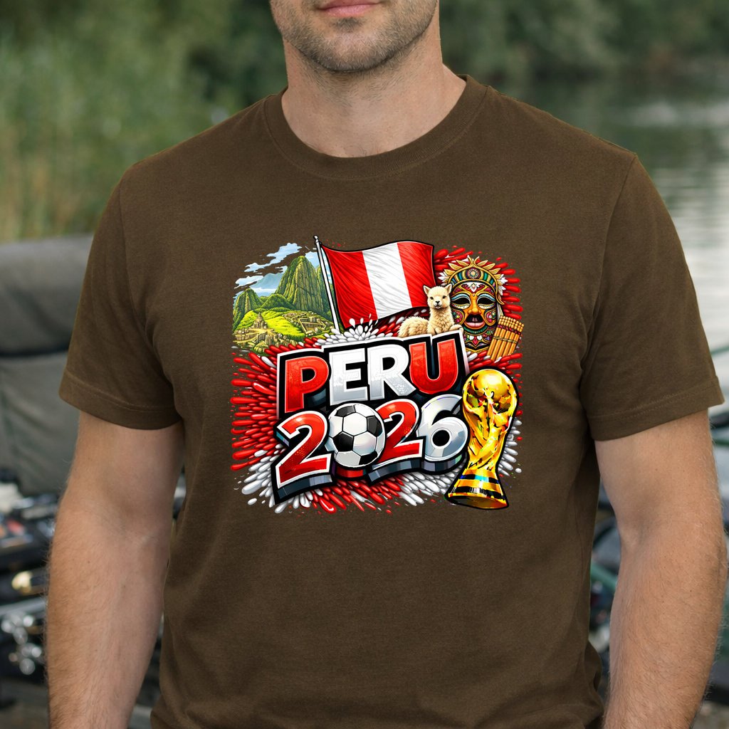 Koszulka WORLD CUP 2026 kolor brązowy rozmiar 4XL