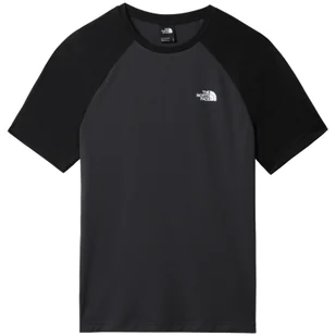 Męska koszulka The North Face Tanken Raglan Tee - Eu Rozmiar: M / Kolor: czarny/szary - Koszulki sportowe męskie - miniaturka - grafika 1