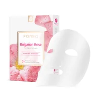 Maseczki do twarzy - Foreo Bulgarian Rose - maska do twarzy na tkaninie 3szt - miniaturka - grafika 1