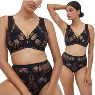 Biustonosze - Biustonosz Alles BOUDOIR M Bralette czarny - 80C - miniaturka - grafika 1