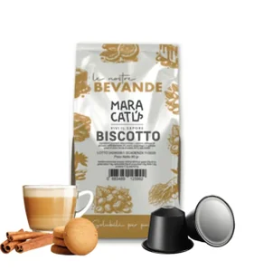 20 Kapsułek Biscotto Maracatù - Nespresso Kompatybilne Speculoos - Kawa w kapsułkach i saszetkach - miniaturka - grafika 1