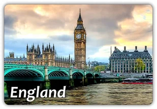 ANGLIA - Londyn - Westminster - Magnes na lodówkę - Magnesy - miniaturka - grafika 1