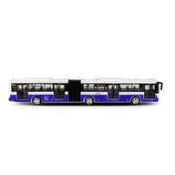 Zabawki zdalnie sterowane - Autobus Przegubowy Interaktywny Dźwięk Praga 8cm - miniaturka - grafika 1